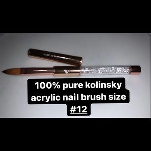 Valentino Beauty Pure Acrylic Nail Brush #12